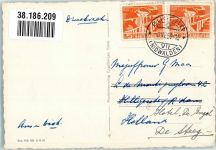 6374 Buochs 1950 Foto AK Hotel Rigiblick