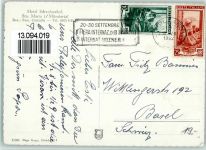 7536 Sta. Maria Val Müstair 1952 - Hotel Schweizerhof - Esso Tankstelle