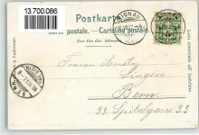 3534 Signau 1902 BOAKC Gasthaus zum Thurm Lithographie