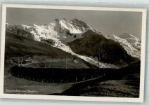 Jungfraubahn Foto AK Bergbahn Jungfraubahn Jungfrau