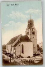 6340 Baar 1920 Foto AK Kath. Kirche