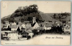 5600 Lenzburg 1903 Foto AK Schloss