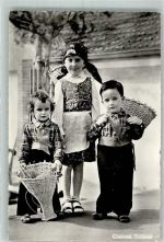 1959 Foto AK Tracht Kinder