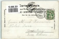 4528 Zuchwil 1902 Foto AK Rathaus Kirche Gasthaus