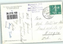 6461 Isenthal 1961 Foto AK Pension Bywaldalp am Uirstock