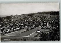 5722 Gränichen Foto AK Kirche Friedhof