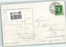 8803 Rüschlikon 1908 Foto AK Hotel Belvoir