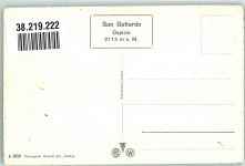 Schöllenen Foto AK Gotthardstrasse Gasthaus Auto