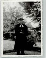 9545 Wängi Foto AK Kirche Pfarrer Meyer Ort handschriftlich