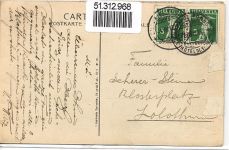 2300 La Chaux-de-Fonds 1912 Klapp AK 2-fach