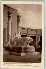 3000 Bern Berne - Landesausstellung 1914 Nr 68 Archtitekt Polak & Piolenc Dekorative Gruppe an der Nahrungsmittel Halle