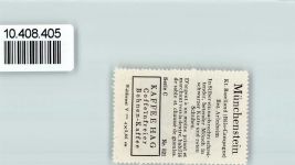 4142 Münchenstein - Vignette Wappen Kaffee Hag ca 1920-1940 Mönch