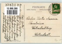 4103 Bottmingen 1922 Lithographie Schloss