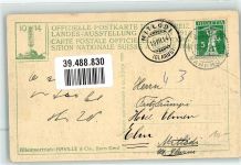 3000 Bern Berne - Landesausstellung 1914 Nr.23 Wehrwesen Bildungswesen