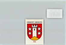 1863 Le Sépey Ormont-Dessous - Vignette Wappen Kaffee Hag ca 1920-1940