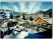 1884 Villars-sur-Ollon - Winter La Gare Palace