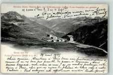 Furkapass 1905 - Bündner Alpen