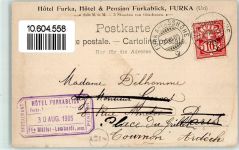 Furkapass 1905 - Bündner Alpen