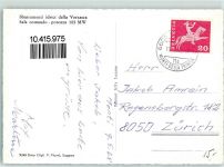 6596 Gordola 1968 - Schaltzentrale des Staudamms zur Stromgewinnung - Verzasca Damm - Technik