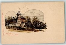 1897 Bouveret Gebrauchsspuren Chalet de la Foret