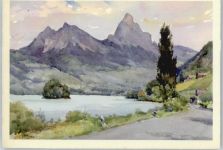 6424 Lauerz Künstlerkarte