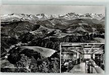 Hörnli ZH Foto AK Gasthaus Hörnli-Kulm Tösstal Hüttenstempel