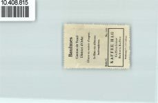 1446 Baulmes - Vignette Wappen Kaffee Hag ca 1920-1940