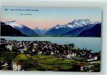 1814 La Tour-de-Peilz - Dents du Midi Denis de Morcles