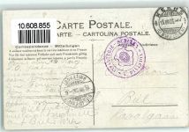 6064 Kerns 1905 Gebrauchsspuren Kirche Infanterieschule Div 1