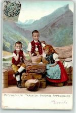 9050 Appenzell 1907 - Kinder Sticken