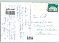 7320 Sargans - Schloss Blick zum Gonzen