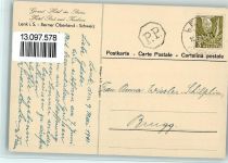 3775 Lenk im Simmental 1941 - Grand Hotel des Bains AK