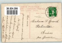 7317 Valens 1913 Foto AK Hotel Bad pfäfers in der Taminaschlucht