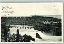 8212 Neuhausen am Rheinfall Lithographie