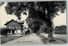 1400 Yverdon-les-Bains 1910 Foto AK Avenue des Bains