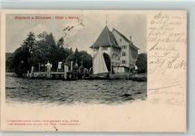 8700 Küsnacht ZH 1907 - Zürichsee Hotel Zur Sonne
