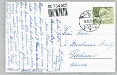 6432 Rickenbach b. Schwyz - Kirche , Seilbahn