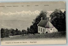2532 Magglingen Macolin 1910 - Kapelle Eiger Mönch Jungfrau