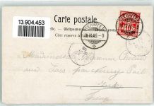 1807 Blonay 1905 - Bains de l`Alliaz Therme von Alliaz Ort lt. Stempel