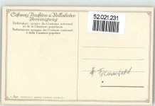 8500 Frauenfeld Lithographie Trachten