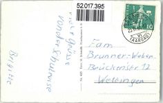 5705 Hallwil 1964 - Schloss