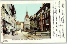 3000 Bern Berne 1900 - Dudelsackpfeifer Brunnen Käfigturm