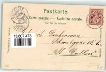 9450 Altstätten SG 1898 - Bahnhof Marktgasse Forstkapelle