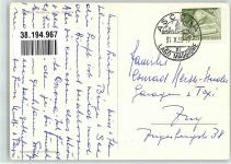 6612 Ascona 1959 Künstlerkarte sign. Mazzoni, P. Madonna della Fontana