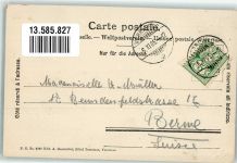 2126 Les Verrières 1905 Foto AK Rue de la Gare