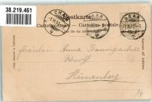 6340 Baar 1903 Foto AK Pfarrkirche innen