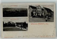 9217 Neukirch an der Thur 1904 Foto AK Schulhaus Gasthaus z. Schäfli Haushaltungsschule