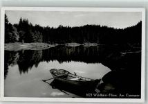 7018 Flims Waldhaus 1935 Foto AK Am Caumasee