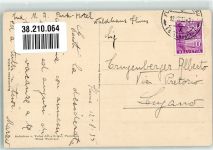 7018 Flims Waldhaus 1935 Foto AK Am Caumasee