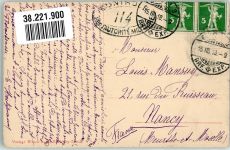 6363 Bürgenstock 1918 Foto AK Felsenweg